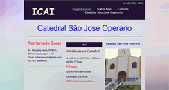 Desktop Screenshot of igrejacatolicaindependente.com.br